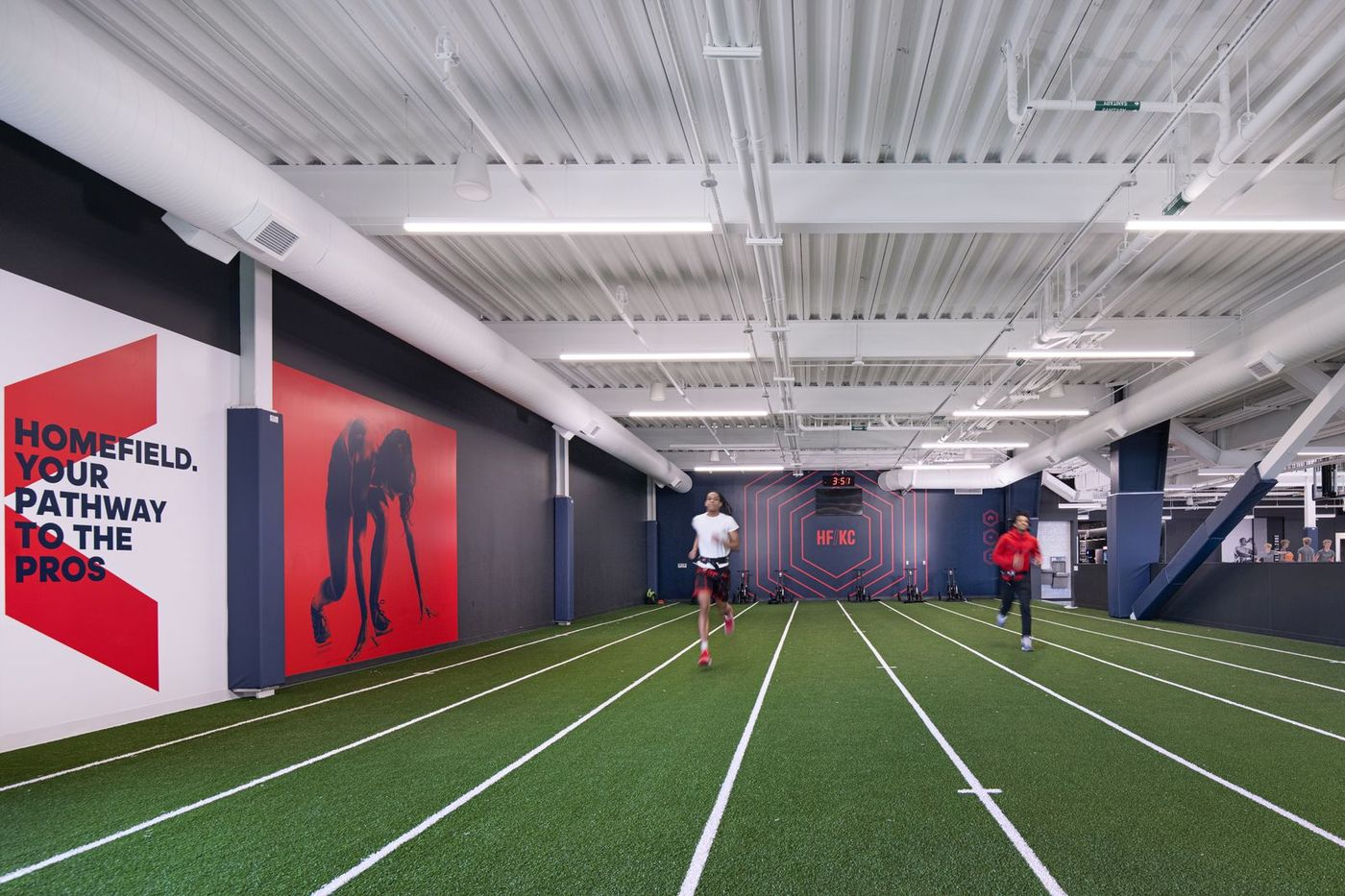Indoor training turf